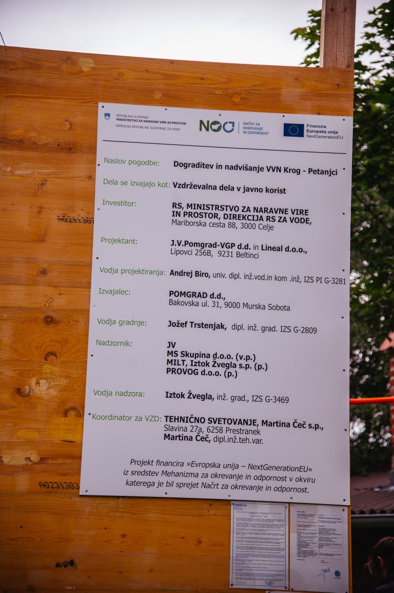 simbolična, nasip-ob-muri, gradišče, vodovarstveno-območje, dron, reka, gradnja