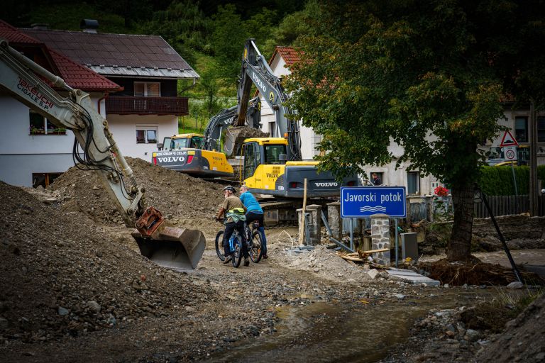 črna na koroškem, poplave, avgust 2023