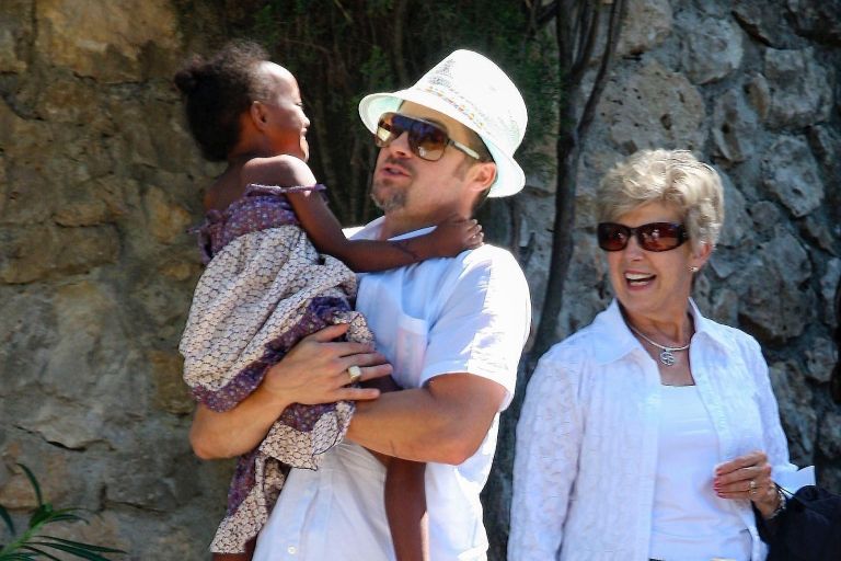 Zahara, Brad Pitt, Jane Etta Pitt.jpg