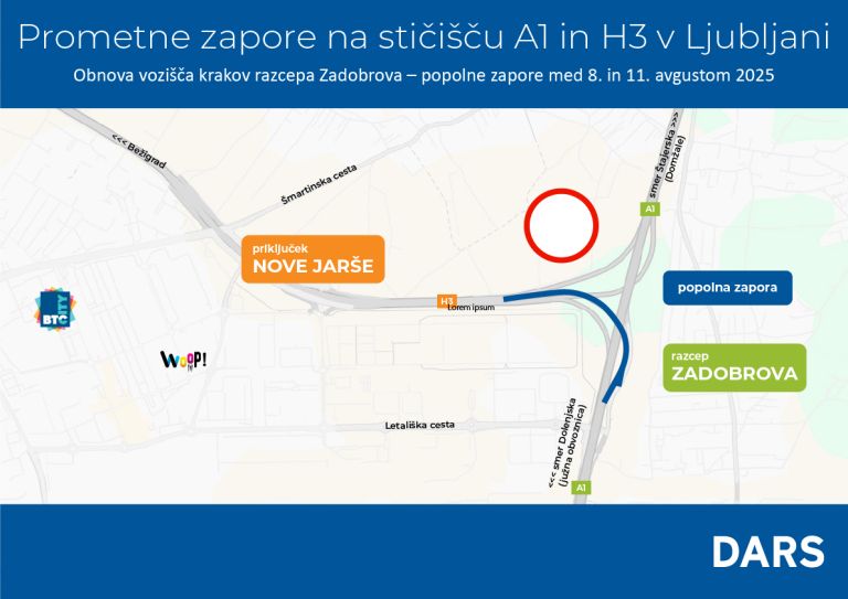 Zadobrova, obnova, Dars