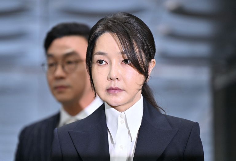 Kim Keon-hee inYoon Suk-yeol