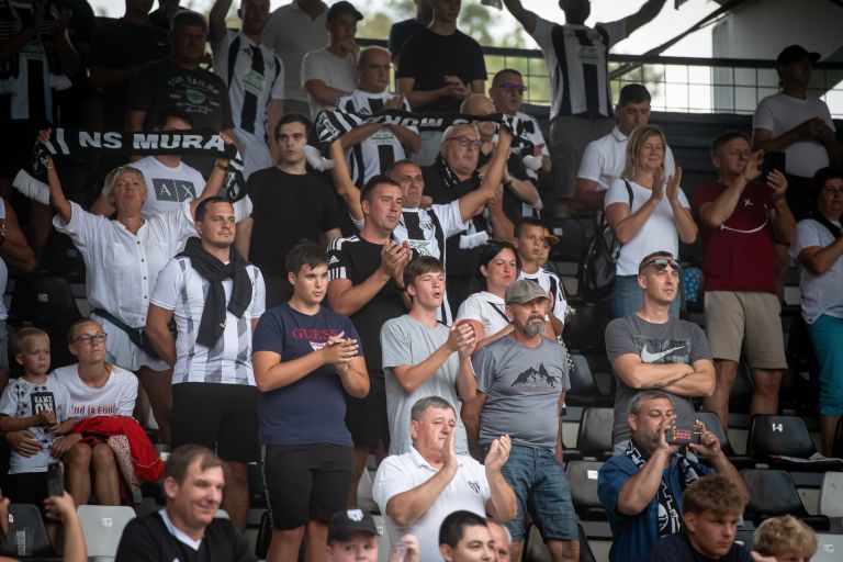 mura, domzale, gledalci, tribune