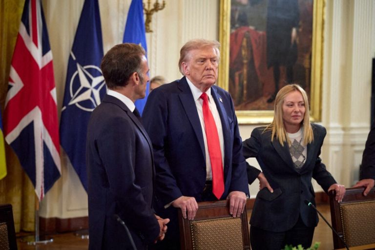 macron, trump, meloni