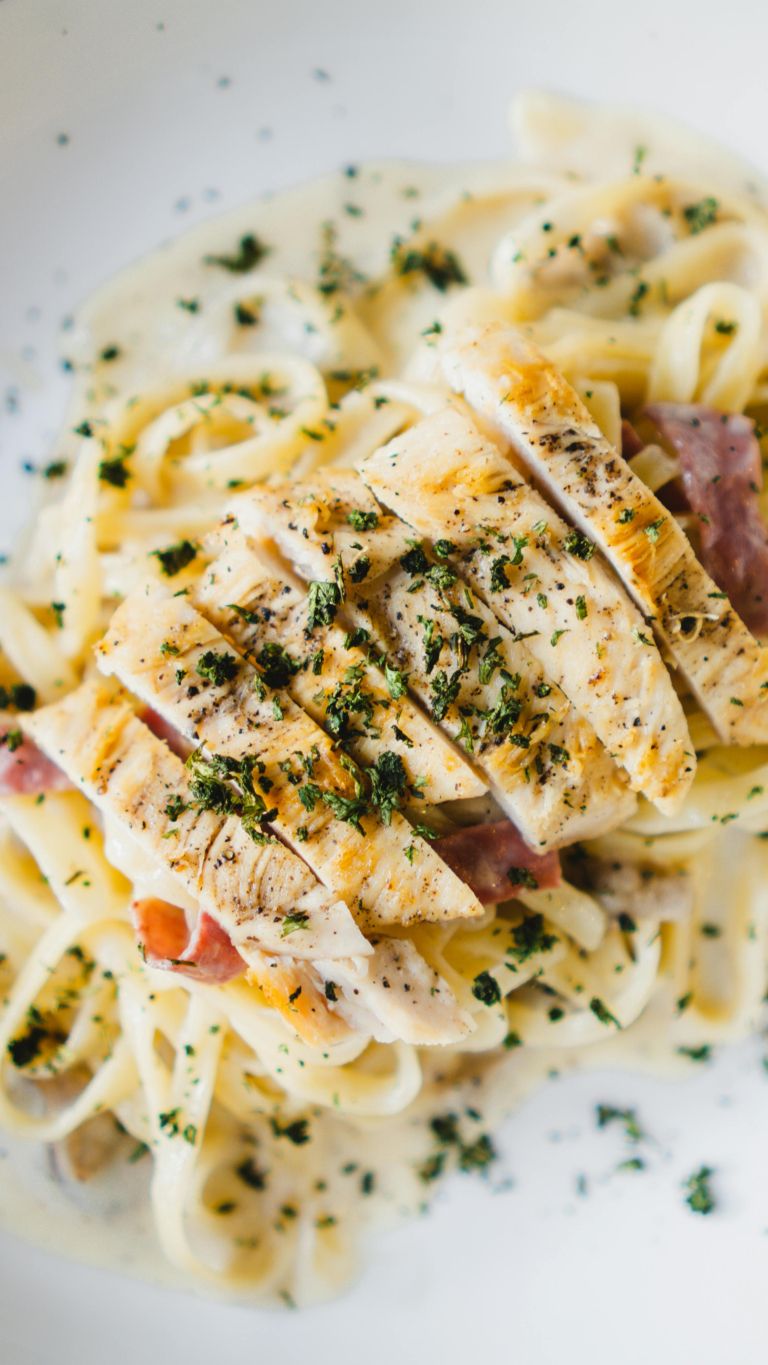 alfredo, chicken-alfredo