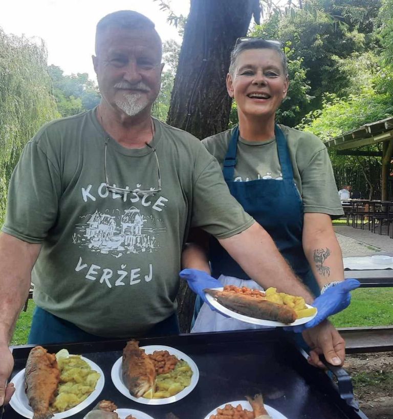 kolišče, veržej, družina-osterc