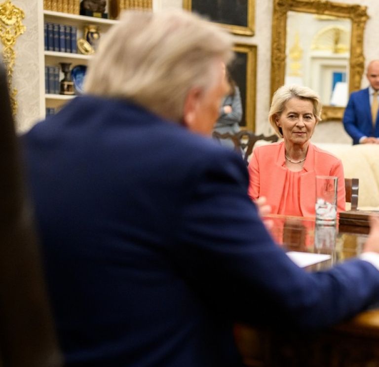 Donald Trump Ursula von der Leyen