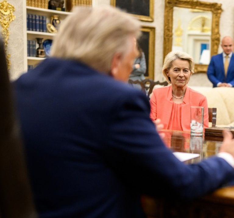Donald Trump Ursula von der Leyen