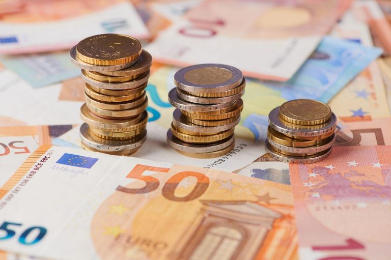 euro, denar