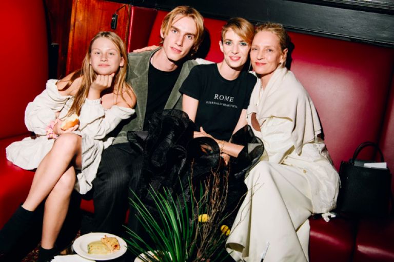 Uma Thurman, otroci