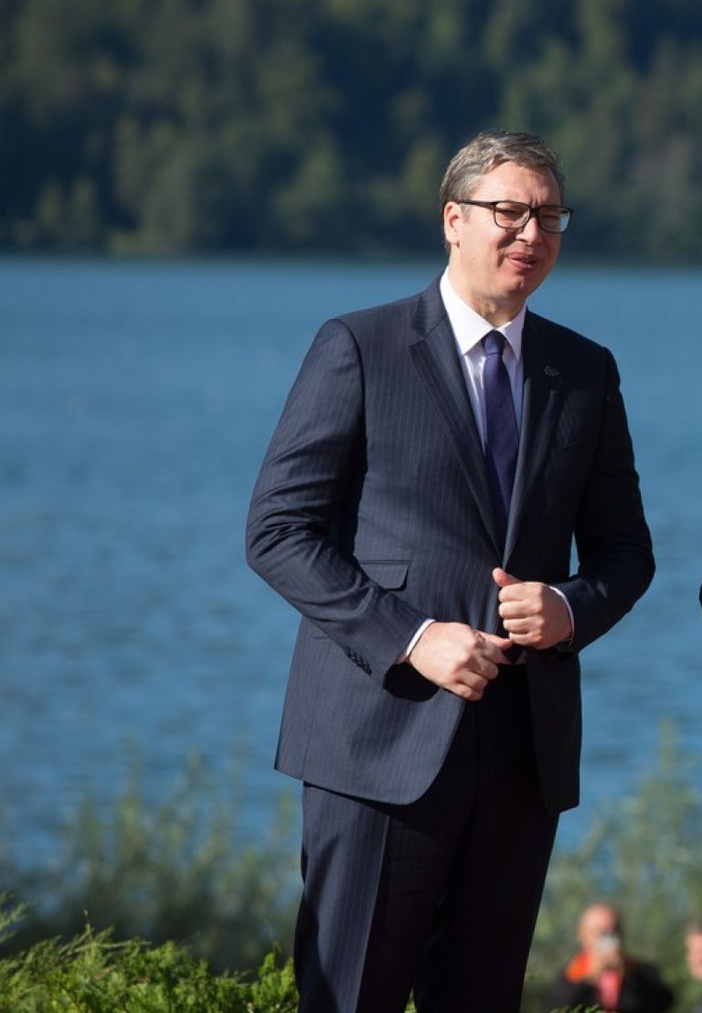 Srbski predsednik Aleksandar Vučić