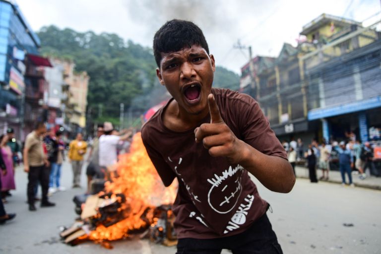 nepal, protesti