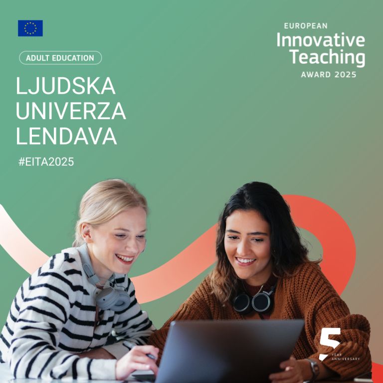 ljudska univerza lendava, lu lendava, projekt, nagrada