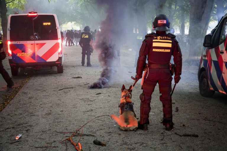 nizozemska, protest, haag