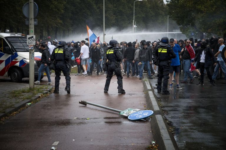 nizozemska, protest, haag