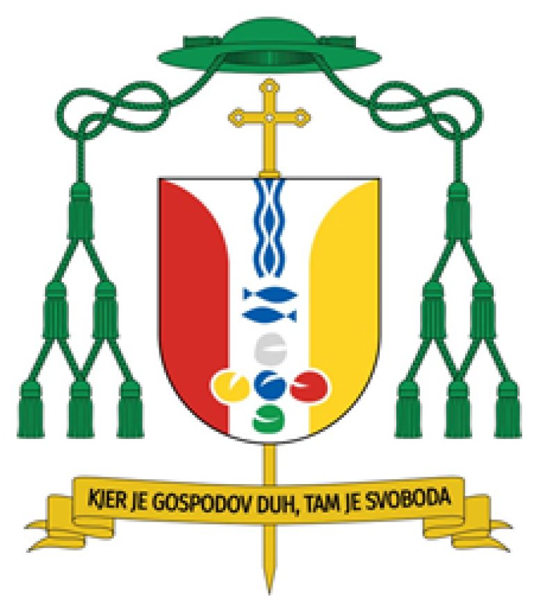 janez kozinc, škofov grb