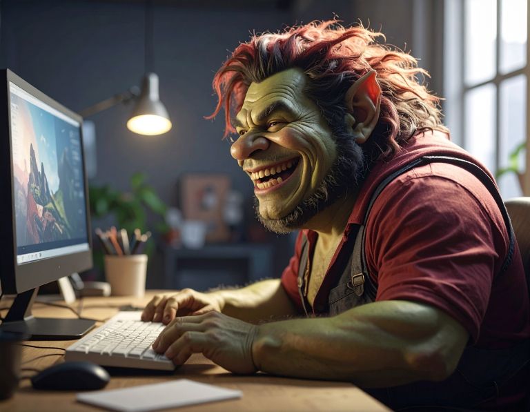 simbolična, internetni-trol, troll, trolling, računalnik