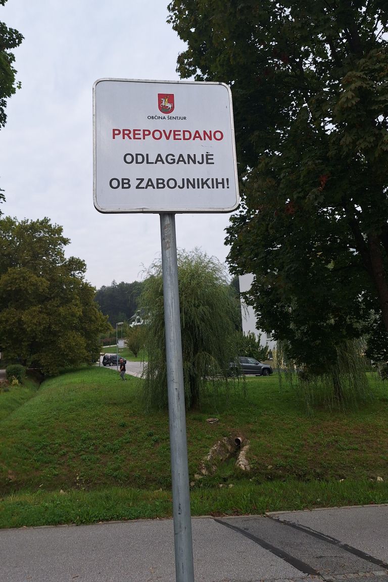 sentjur, obcina, ekoloski-otok, odpadki, smeti, nedovoljeno-odlaganje