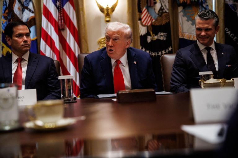 Donald Trump, Pete Hegseth, Marco Rubio