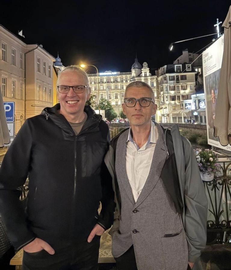 Marko Naberšnik in Aleš Pavlin
