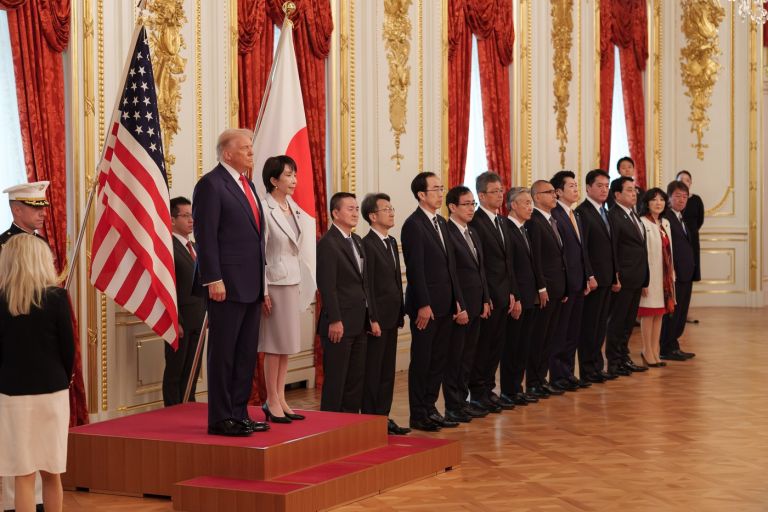 trump, japonska, zda