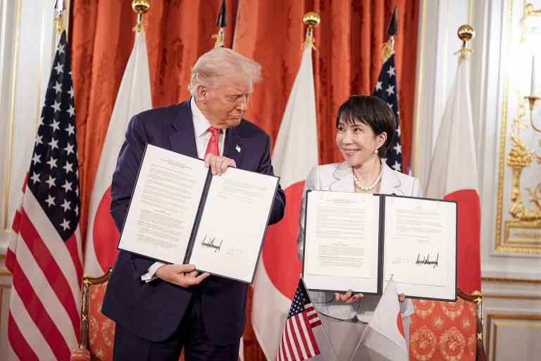 trump, japonska, zda