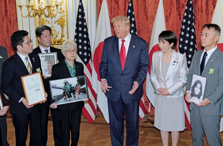 trump, japonska, zda