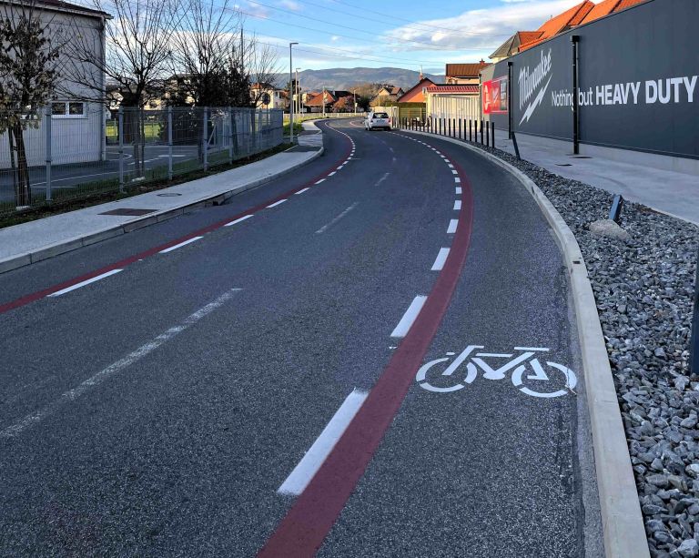 Kolesarski pas Trnovlje