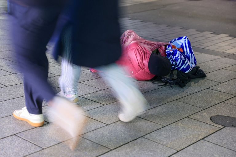 nemcija, brezdomstvo, ulica