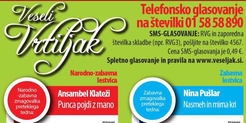 VIDEO: Imamo zmagovalce in novo lestvico!