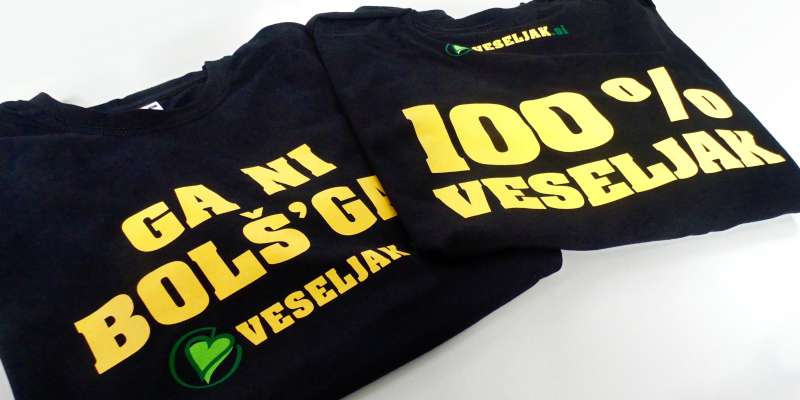 Veseljaki, imamo nove majice!