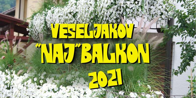 Veseljakov naj balkon 2021 - GLASOVANJE!