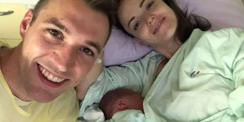 Rok in Barbara Žlindra sta postala starša