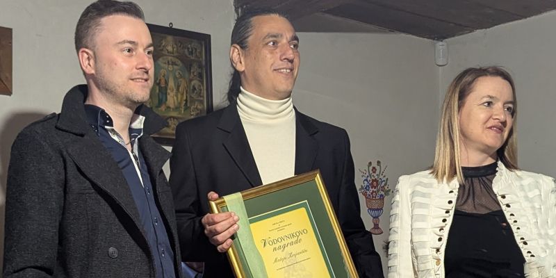 Vodovnikovo nagrado za življenjsko delo je prejel Matej Kocjančič