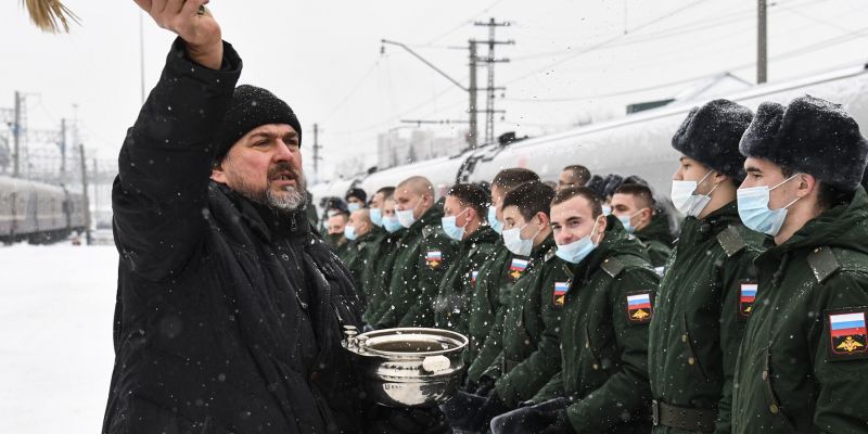 ruska vojska, blagoslov