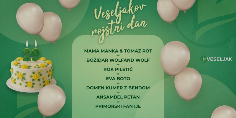 Radio Veseljak danes praznuje 29. rojstni dan!