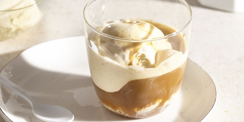 affogato al caffe