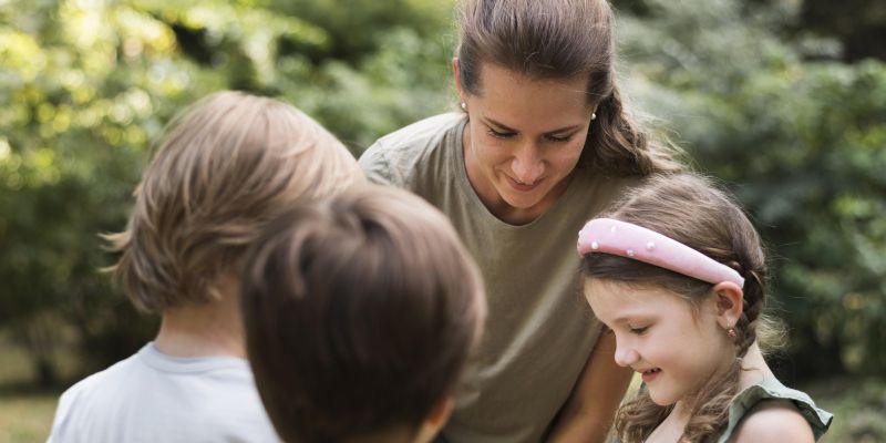 narava, otroci, vzgoja