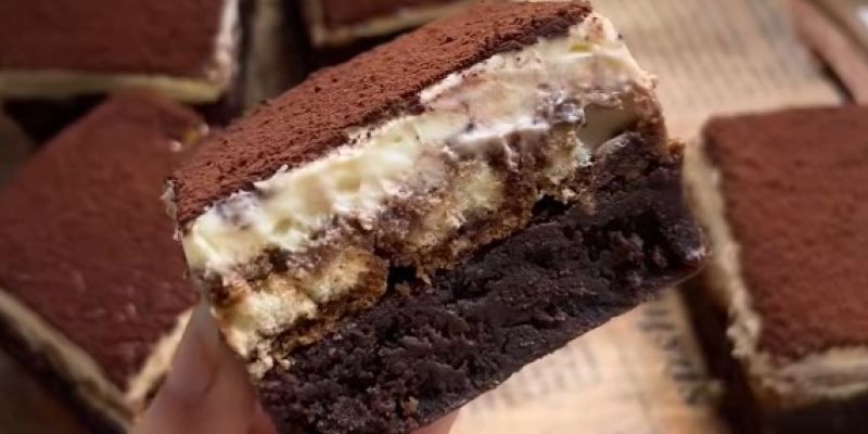 Tiramisu brownies - naslovna