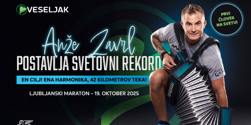 Anže Zavrl postavlja Guinnessov svetovni rekord!
