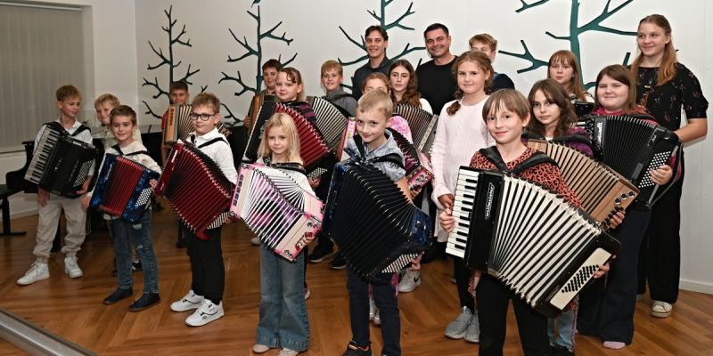 glasbena-sola-gornja-radgona, harmonikarji, nastop