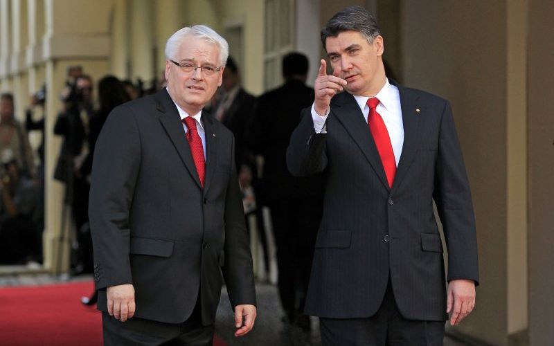 Ivo Josipović in Zoran Milanović