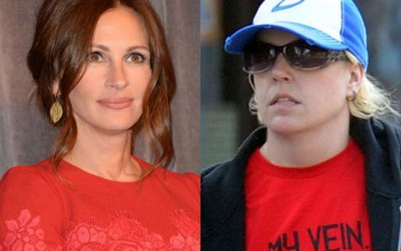 Julia Roberts in njena polsestra Nancy Motes