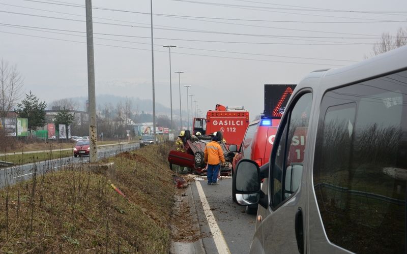 Nesreča na obvoznici