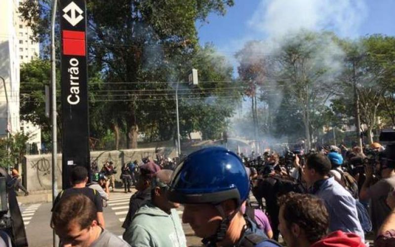 brazilija svetovno prvenstvo resničnost policija protest