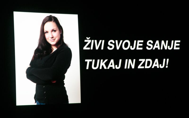 Spomin na Laro Safran, ki je v filmu Vloga za Emo odigrala glavno vlogo.JPG