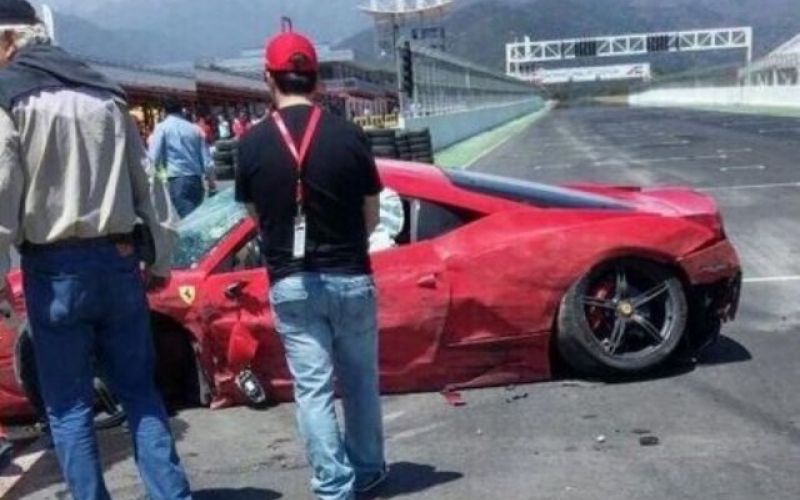 Ferrari, nesreča, Čile