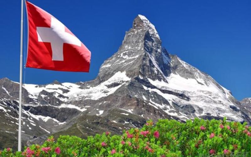 švica matterhorn zastava