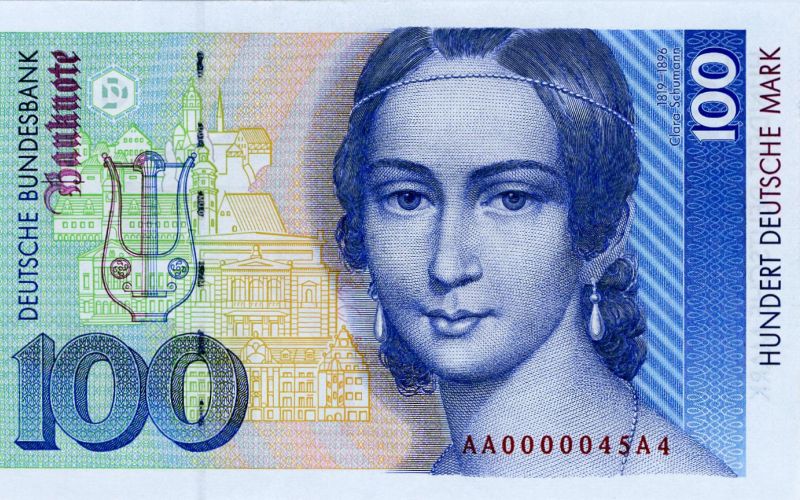 marka marke nemške nemčija denar evro bankovec