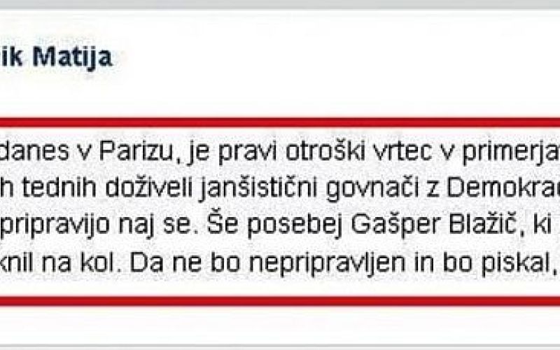 grožnja, zakladnik, matija, reporter, demokracija.jpg