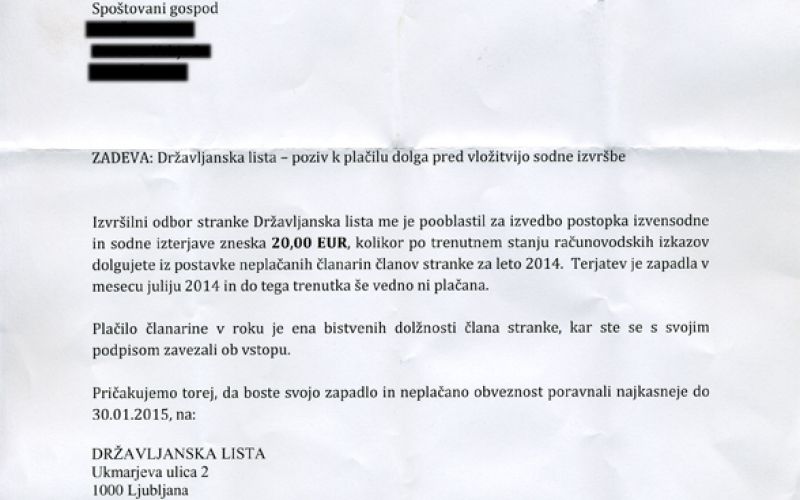 državljanska lista